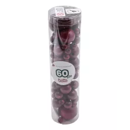 rohr-of-Perle-60-PCs-Ball-Violett-6-Größen