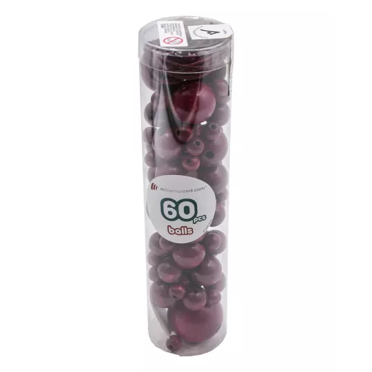 tube-de-perles-60-pcs-billes-violet-6-tailles