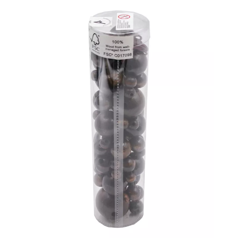 tube-de-perles-60-pcs-billes-marron-6-tailles