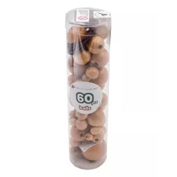 tube-de-perles-60-pcs-billes-brut-vernis-6-tailles