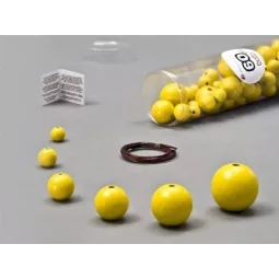 rohr-of-Perle-60-PCs-Ball-Gelb-6-Größen