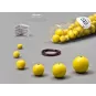 tube-de-perles-60-pcs-billes-jaune-6-tailles
