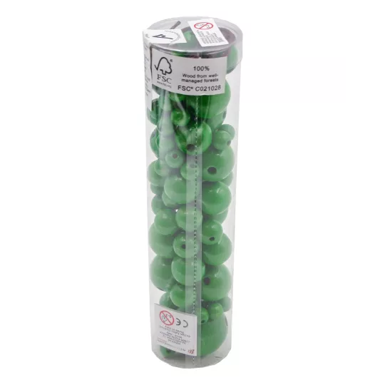 tube-de-perles-60-pcs-billes-vert-6-tailles