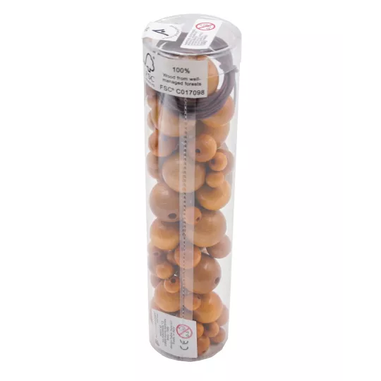 tube-de-perles-60-pcs-billes-jaune-or-6-tailles
