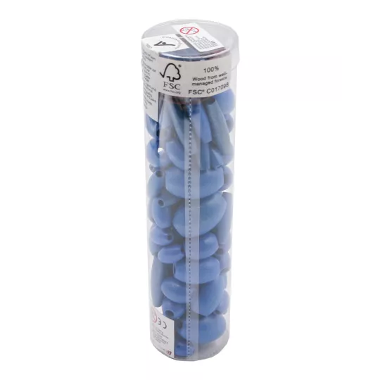 tube-de-perles-70-pcs-olives-bleu-6-formes