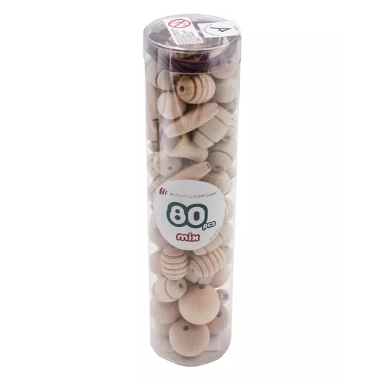 tube-de-perles-80-pcs-mix-big-brut-8-formes