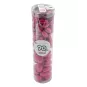 tube-de-perles-70-pcs-olives-fuschia-6-formes