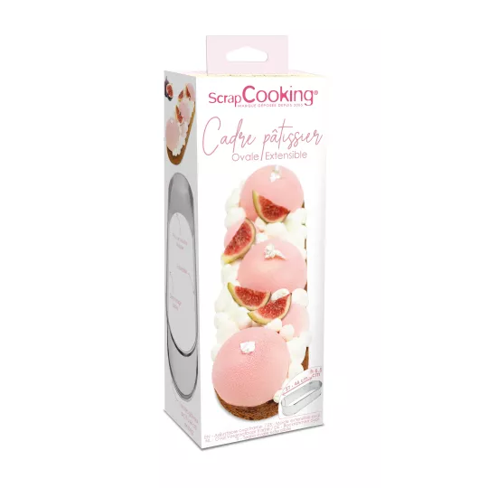 cadre-pâtissier-inox-ovale-extensible