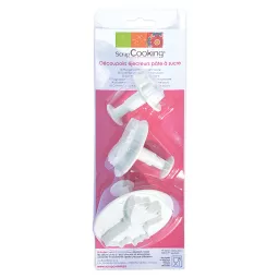 decoupoirs-ejectors-weiß-Schmetterlinge-zu-Pas