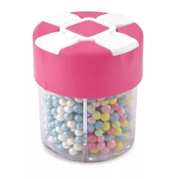 piccolo-box-distributore--decori zucchero, perline-corrispondenza