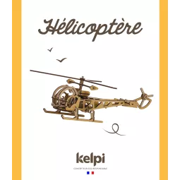 hubschrauber-Muster-Gelb