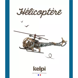 hubschrauber-Muster-Blau