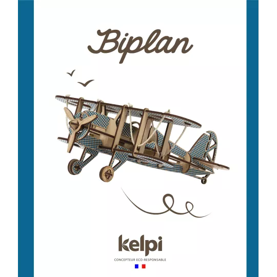 biplan-motif-bleu