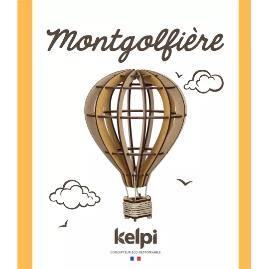 montgolfiere-motif-jaune