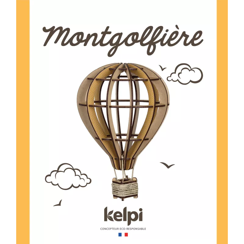 montgolfiere-motif-jaune