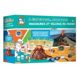 il-war-A-Time ... -Notre-Earth-Dinosaurier-und-Vulkanen-the-World