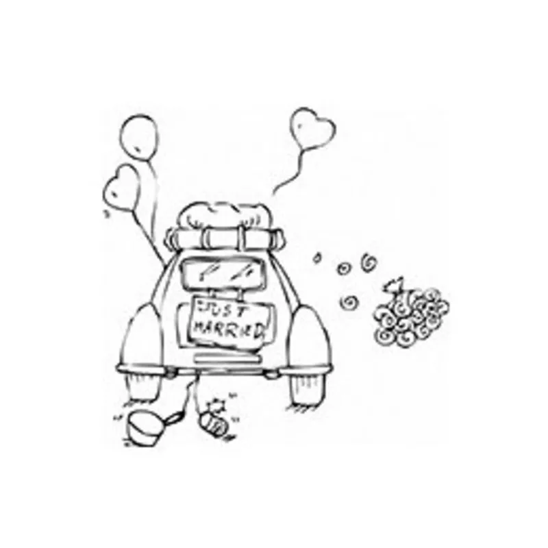 puffer-just married