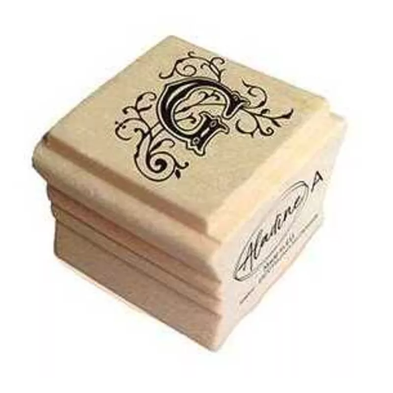 Achetez Tampon Alphabet Arabesque G - Excata tout à 50%