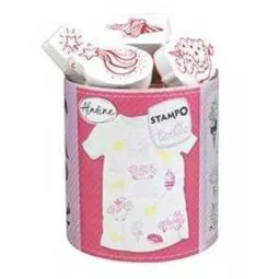 puffer-Textil-magische-Einhorn