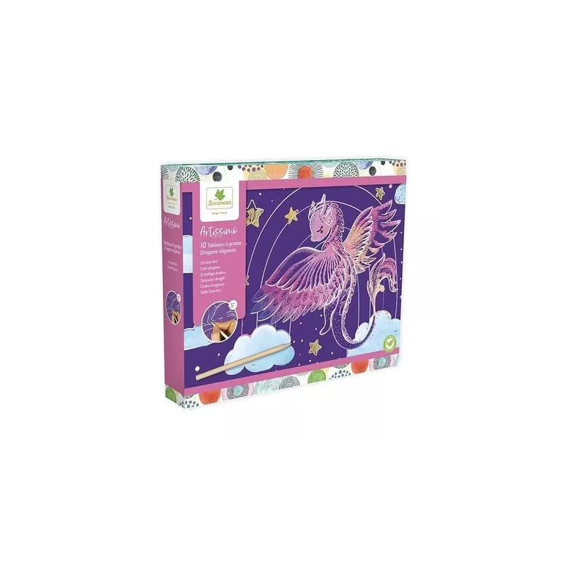 ARTISSIMO GM SCRATCH ART DRAGONS MIGNONS (FR-DE-IT)