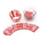 12 Christmas Cupcakes-Konturen