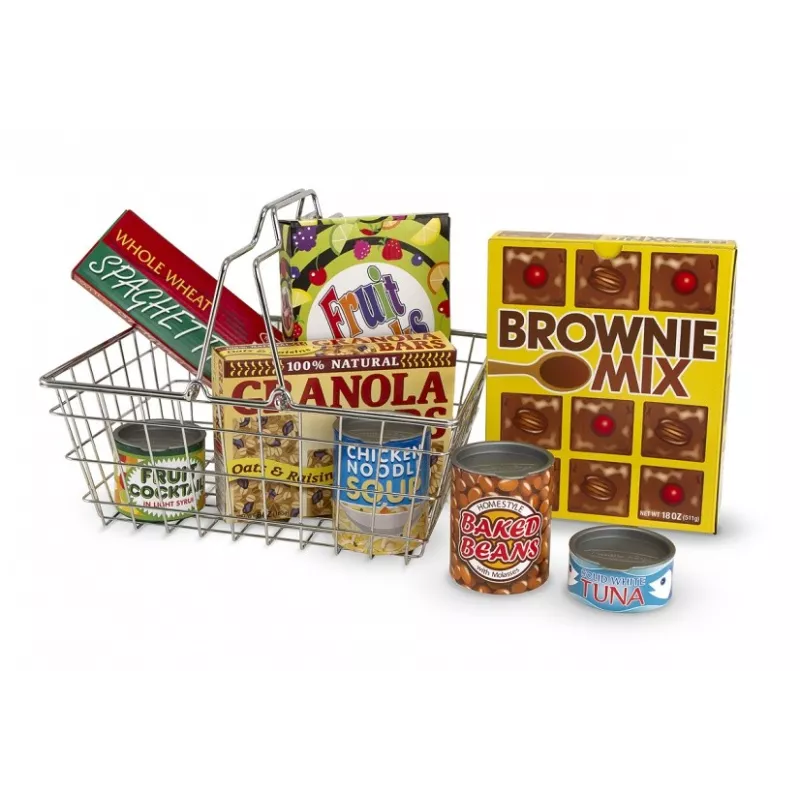 Panier Métal Épicerie Melissa & Doug à -50% | EXCATA