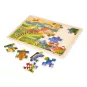 Puzzle Bois 40X30 cm Dinos