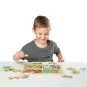 4 Puzzles en bois - Animaux Sauvages
