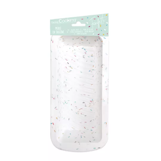 Moule à Cake Silicone Funfetti