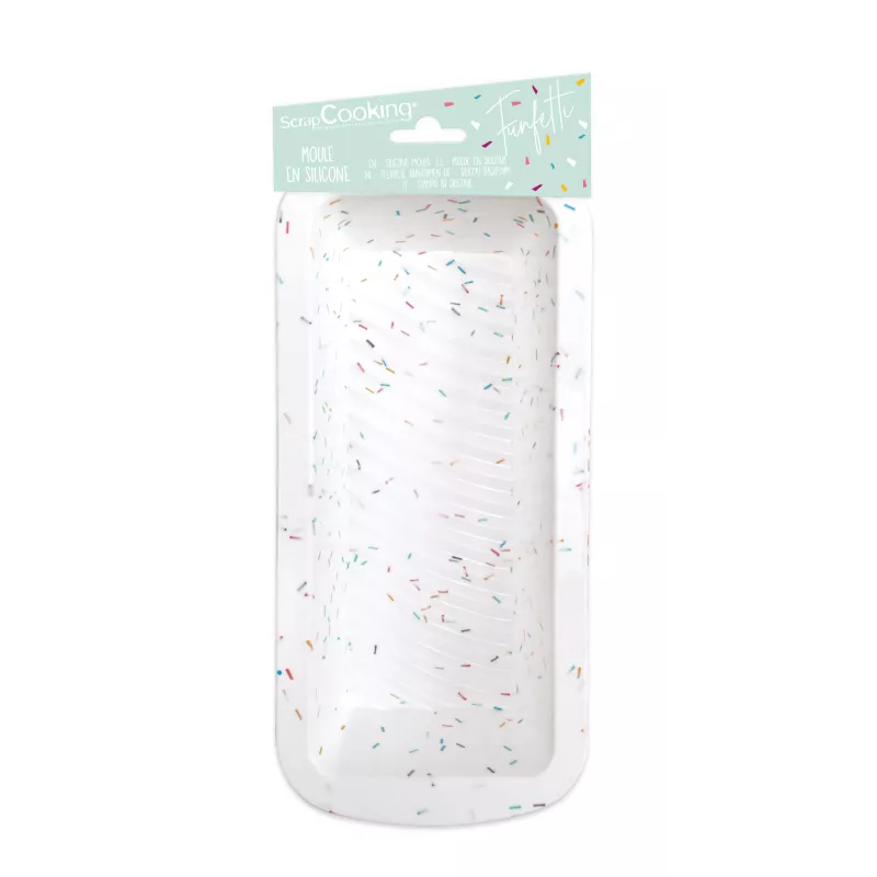Acquista la muffa della torta in silicone Funfetti- Excata tutto al 50%