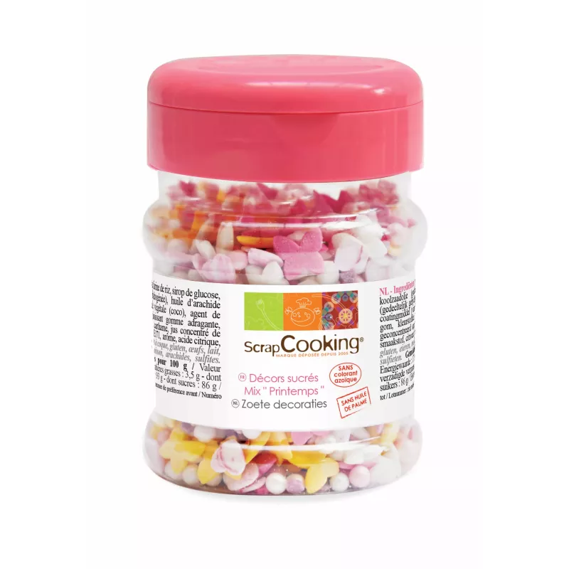 Achetez Décors Sucrés Mix Printemps 120  gr- Excata tout à 50%