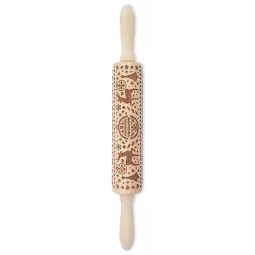 Rouleau Empreintes Bois Xmas 39 cm