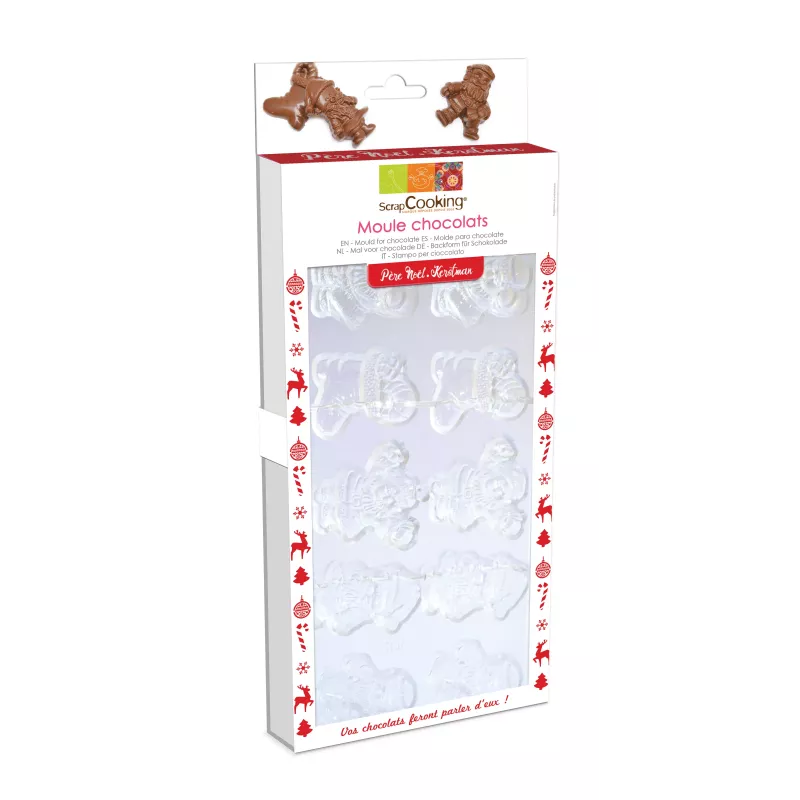 Moule Rigide Chocolat Noël