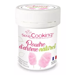 Pot Poudre d'arome Naturel Barbe A Papa 15G