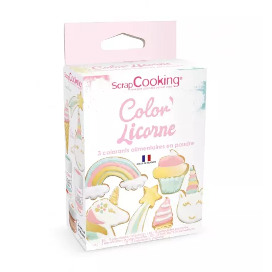 Kaufen Sie 3 Künstliche Farbstoffe Pulver Einhorn 3x5g- Excata Alle mit 50%