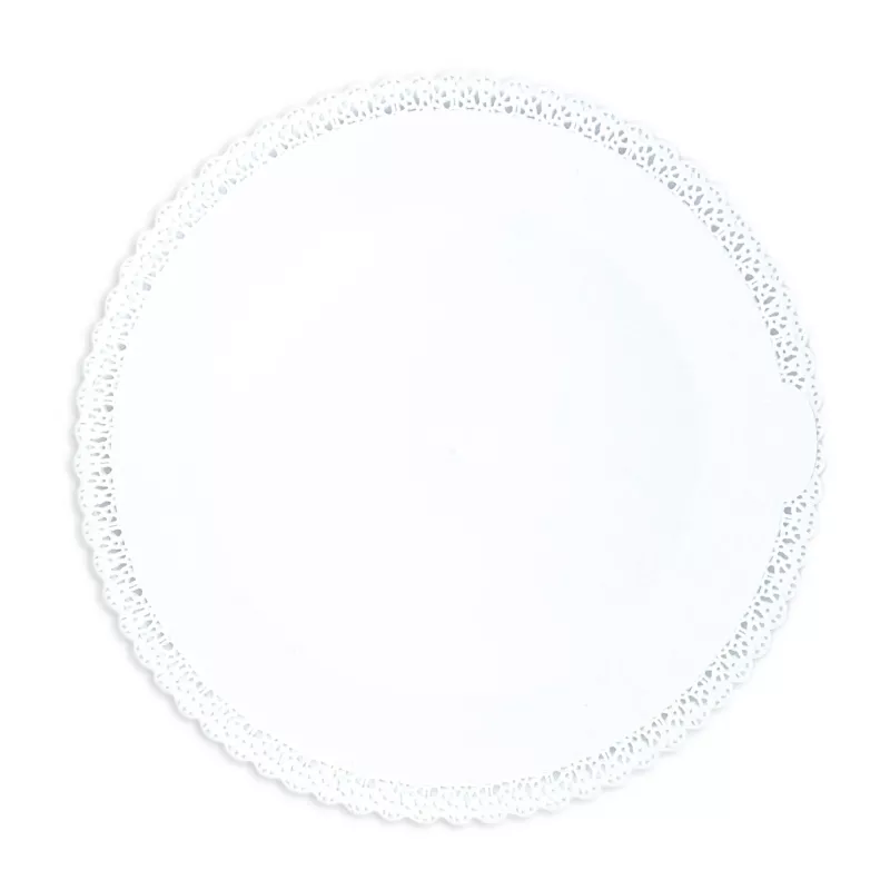 Kaufen Flache Spitze Runddurchmeldung 32 cm Weiß-Excata Alle mit 50%