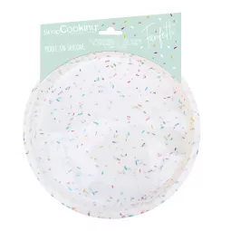Acquista la muffa della torta 22 cm silicone funfetti- eccitati tutto al 50%