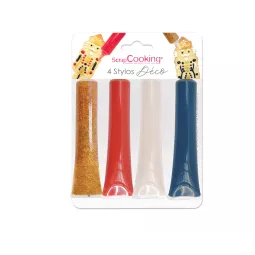Acquista 4 Penne Blue Deco, Rosso, Golden, Bianco 106 Gr- Excata tutto al 50%