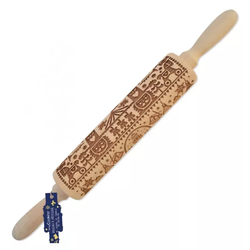 Rouleau Empreintes Bois Casse-Noisette 39ccm