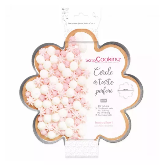 Cercle à Tarte Perforé - Tarte Marguerite