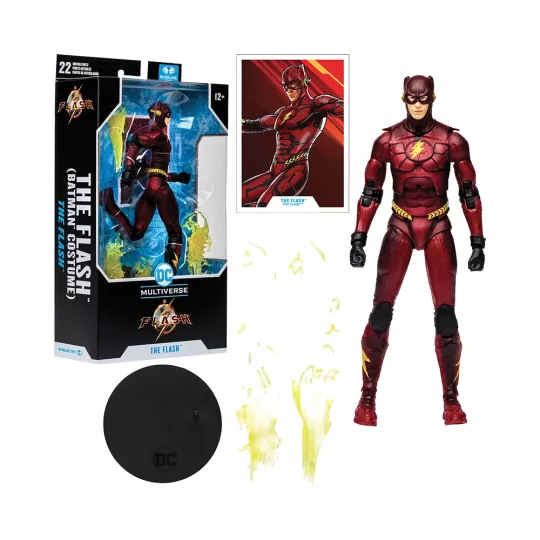 Figurine DC The Flash Movie - Flash en Costume Batman 18 cm - McFarlane Toys