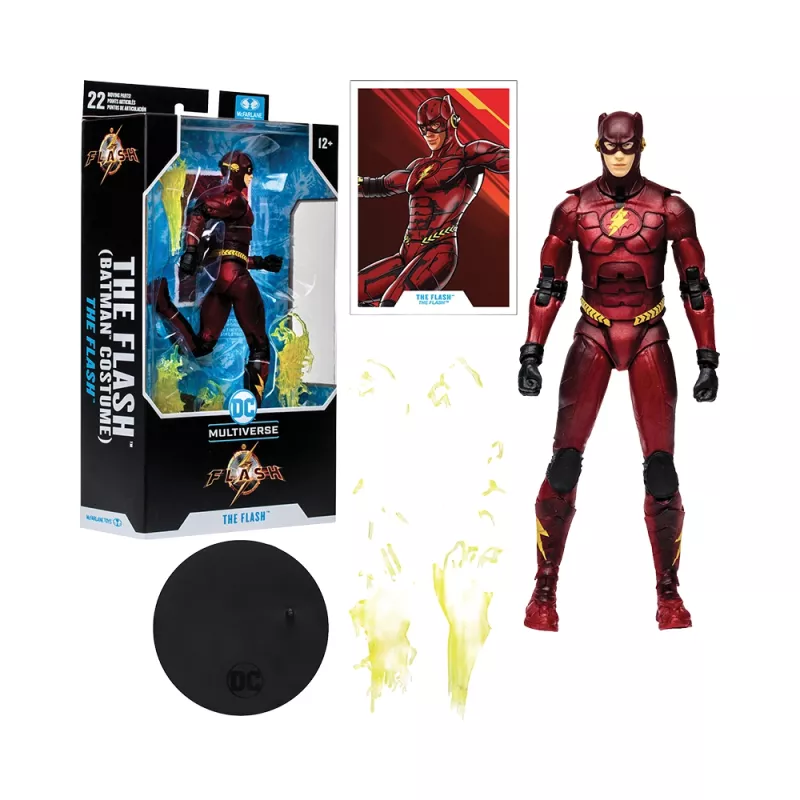 Figurine DC The Flash Movie - Flash en Costume Batman 18 cm - McFarlane Toys