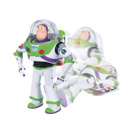 Toy Story 4 - Incredibile Buzz Lightyear Interattivo 30cm (Lingua Francese)
