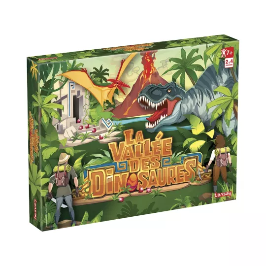 La Valle dei Dinosauri Gioco da Tavolo 3D (Edizione Francese)