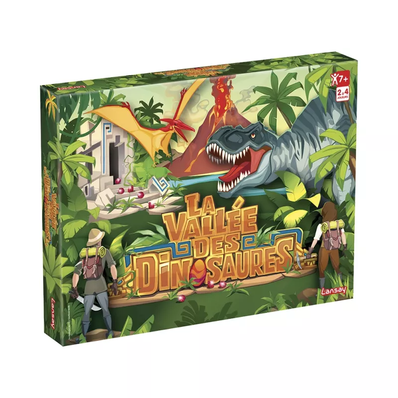 La Valle dei Dinosauri Gioco da Tavolo 3D (Edizione Francese)