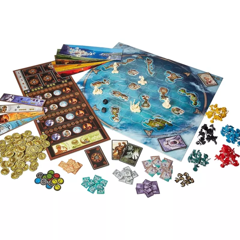 Cyclades - Jeu de Société Stratégie Mythologique (FR-EN-NL-ES) - Matagot