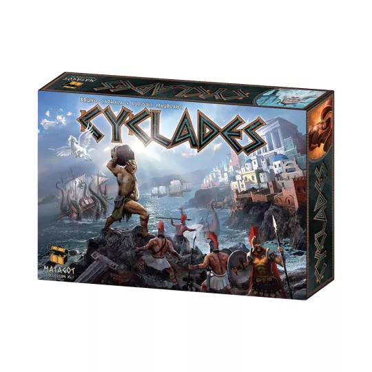 Cyclades - Jeu de Société Stratégie Mythologique (FR-EN-NL-ES) - Matagot