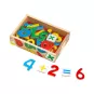 Coffret Nombres Magnétiques en Bois (37 Pièces) - Melissa & Doug