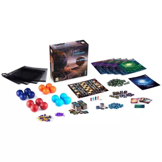 Time Capsules Brettspiel-Schachtel von Blackrock Games