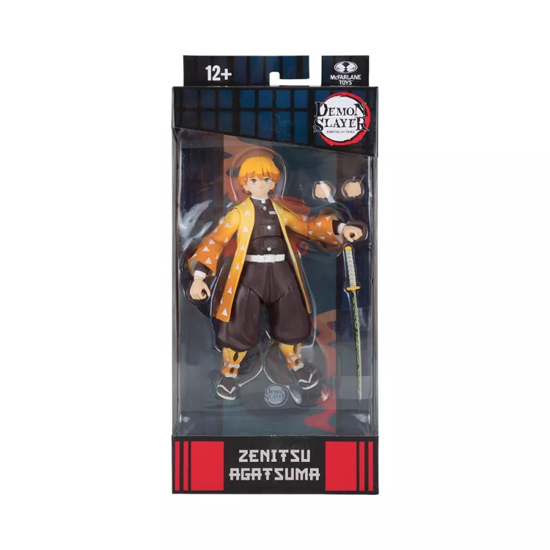 Action figure in scatola Demon Slayer Zenitsu Agatsuma 18cm McFarlane Toys